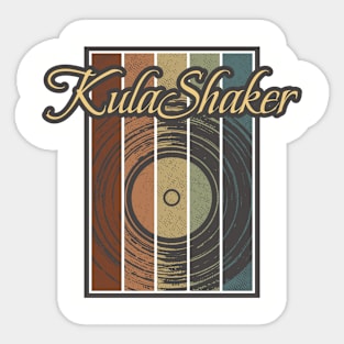 Kula Shaker Vynil Silhouette Sticker